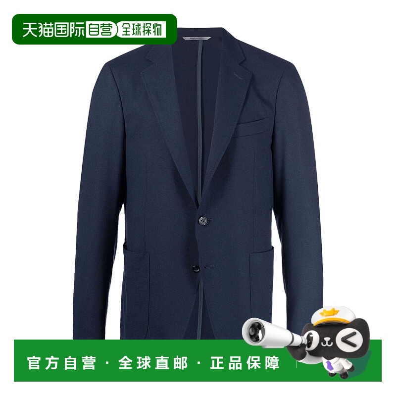 1h可退 欧洲直邮canali 男士 夹克衫羊绒外套西装男装