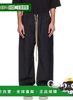 香港直邮潮奢 essentials fear of god 男士 黑色 Technical Spli