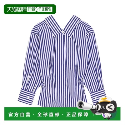 1h可退 香港直邮Givenchy 条纹衬衫 BW61JH16CN