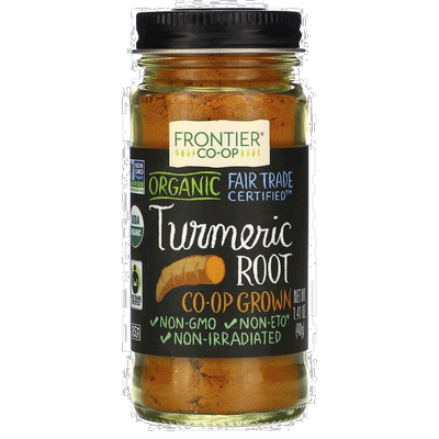 香港直发Frontier Co Op有机姜黄根合作种植烹饪食品用40g香料