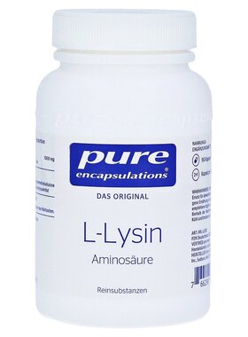 欧洲直邮倍宜pure encapsulations氨基酸L-赖氨酸唇疱疹胶囊90粒