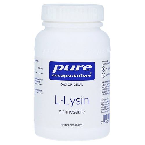 欧洲直邮倍宜pure encapsulations氨基酸L-赖氨酸唇疱疹胶囊90粒