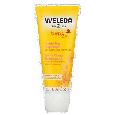 香港直发Weleda维蕾德金盏花婴儿面霜成分温和滋润保湿持久50ml