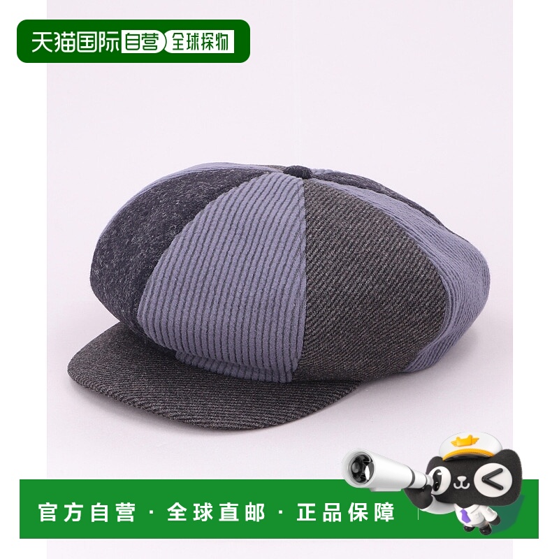 1h可退 日本直邮CA4LA 男女同款 拼布设计宽松八片式休闲帽 DOU02