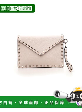 香港直邮Valentino 铆钉徽标手拿包 WW2P0P87VSH