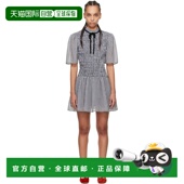 Check 甘尼 香港直邮潮奢 1h可退 GANNI 黑色 Sheer 女士 白色