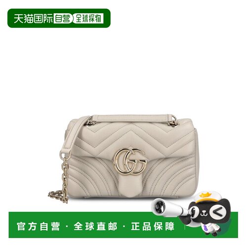 香港直邮Gucci古驰GG Marmont女士斜挎包单肩包链【付后1h可退】