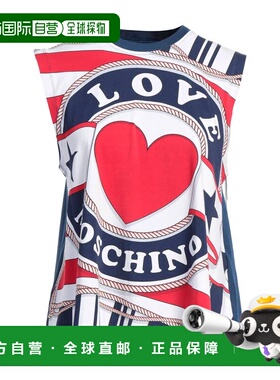 香港直邮moschino 爱莫斯奇诺 女士 上衣 blue蓝色 舒适时尚