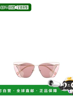 香港直邮CHLOÉ 女士眼镜 CH0049S003 AW2021 粉红色 Gemma 大镜框