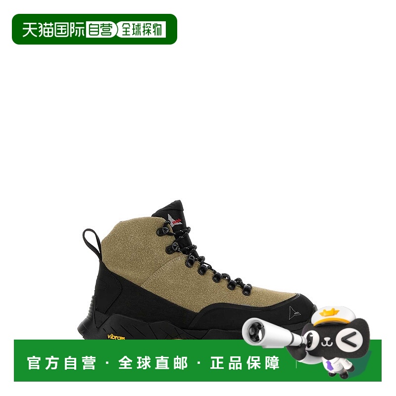 1h可退 香港直邮潮奢 Roa 男士 TWO-TONE ANDREAS 皮质橡胶短靴 N