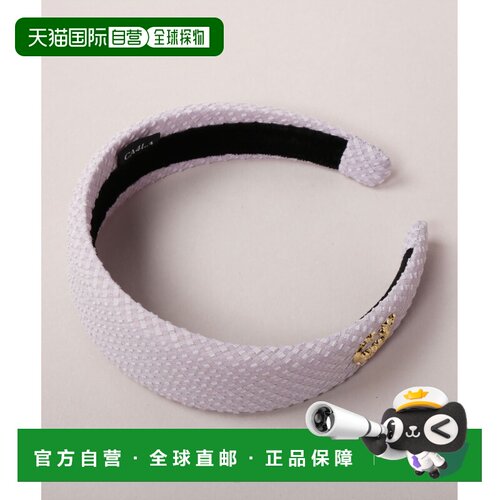1h可退 日本直邮CA4LA 女士 细节C件装饰 贝雷帽式发箍 简约设计