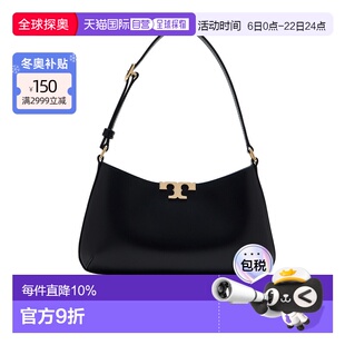 香港直邮TORY BURCH 汤丽柏琦Eleanor徽标金属五金件皮革单肩包女