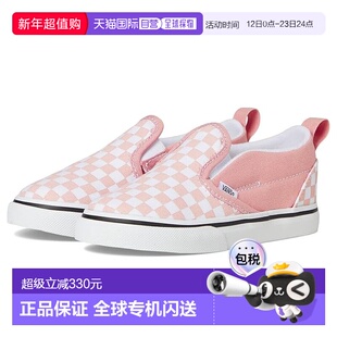 1h可退 香港直邮Vans 范斯 女童 V 便鞋(婴儿/学步婴童)童鞋童装