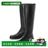 型号 日本直邮Tod xxw20l0jm50go Timeless 女士黑色真皮长靴