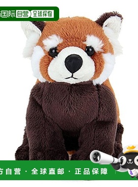【日本直邮】COLORATA 毛绒玩偶 小熊猫 动物 坐姿系列 9.5x17x16