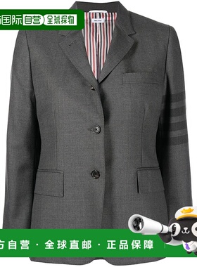 香港直邮THOM BROWNE 女士夹克 AW2022 FBC637A04346035 外套灰色