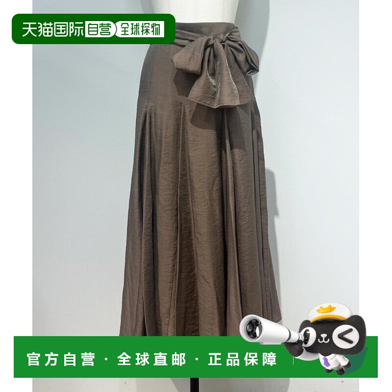 1h可退 日本直邮Noela 女士 蕾丝感轻盈A字裙 5632056半身裙