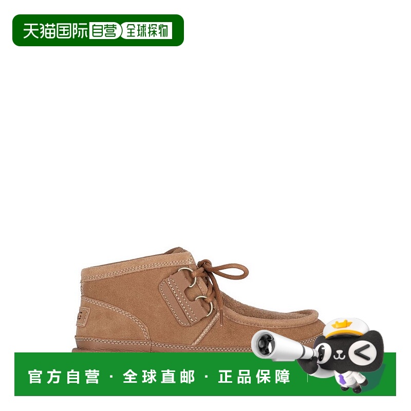1h可退 香港直邮Ugg 男士 Hayden Moc 系带踝靴 1158276 brown棕