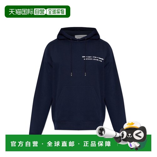 1h可退 香港直邮GIVENCHY 男士针织衫 BMJ0NH3YU7403 AW2026 蓝色