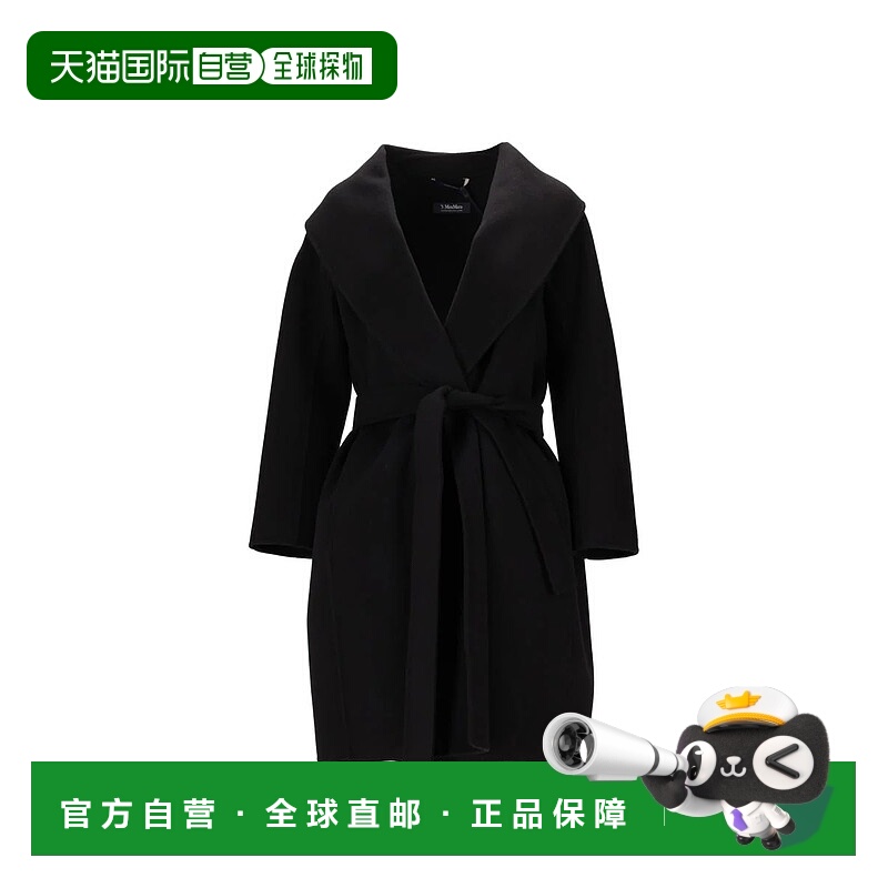 1h可退 香港直邮S MAX MARA 女士外套 2529016061600MESSI013NERO