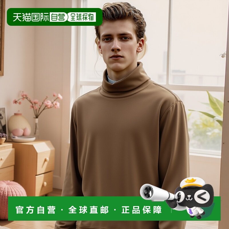 1h可退 日本直邮BEAMS HEART MEN 蓬奇 高领 套头衫 24秋冬奢华