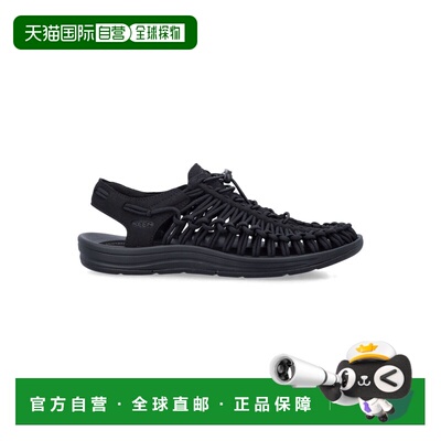 1h可退 香港直邮keen 男士 Uneek 黑色凉鞋 1014097BLACK