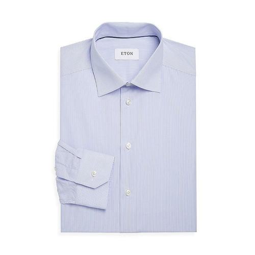 美国直邮ETON男士衬衫长袖商务条纹时尚舒适百搭休闲修身男装上装