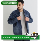 日本直邮BACK 款 NUMBER 全棉丹宁拉链夹克 1h可退 经典 男装 修身