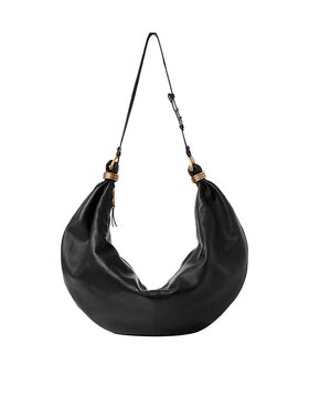 CHLOÉ 女士斜挎包 C24AS610N72001 AW2024 黑色 大号徽标流浪包