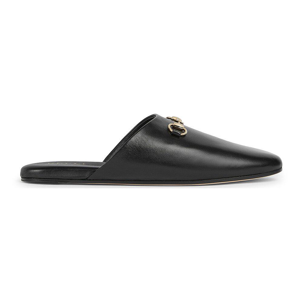 Gucci 古驰 女士 饰马衔扣穆勒鞋 849565AAEA4