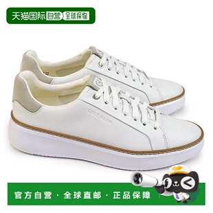 日本直邮Cole Haan 女士皮革 Grand Pro Topspin 运动鞋网球休闲