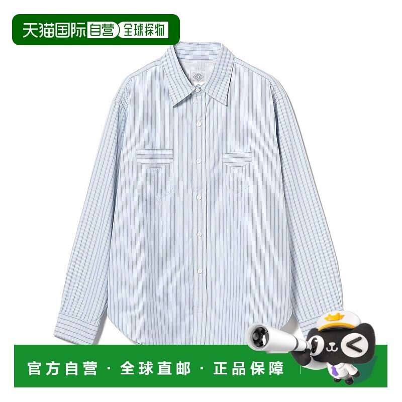 1h可退 日本直邮POST OVERALLS 男装 NEUTRON-C衬衫 双层面料  38