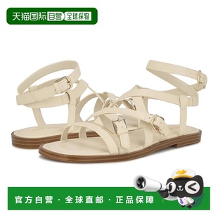 west nine 女士 凉鞋 扣带搭扣舒适时尚 玖熙平底鞋 美国直邮