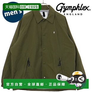 日本直邮Gymphlex 半大衣 [#GY-A0685 RNW SS25] 男士运动装轻便