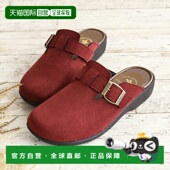 节低跟楔形鞋 日本直邮女士凉鞋 轻便易穿适合秋冬季 底办公或休闲场