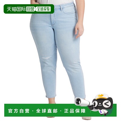 自营 NYDJ Plus Stella Estrella锥形牛仔裤-多色 美国奥莱直发