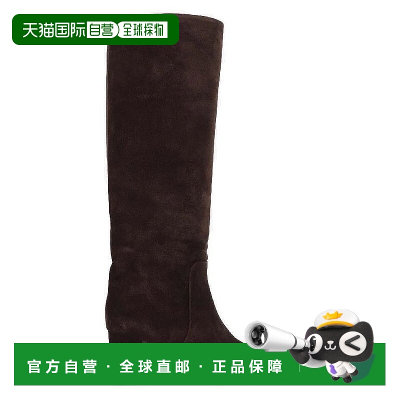 自营 paris texas巴黎德克萨斯女士巧克力Anja 70毫米靴子 - 巧克