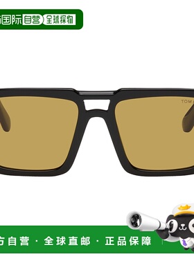 1h可退 香港直邮潮奢 Tom Ford 汤姆 福特 男士 黑色 Redford 太