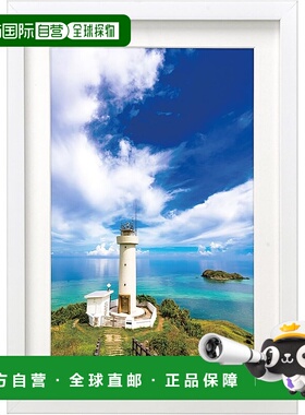 【日本直邮】HAKUBA 相框 MM-01 宽 6 切木 白色 FWMM01-WTW6