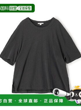 1h可退 日本直邮JAMES PERSE 女士宽松版型棉质crew neck T恤 WRF