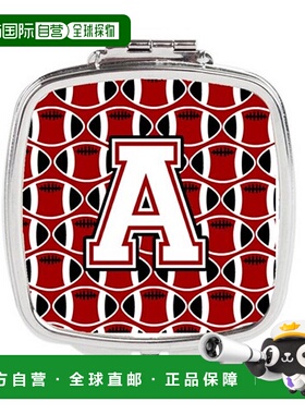 自营 Carolines Treasures CJ1082-ASCM 字母 A 足球红衣主正品