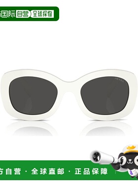 香港直邮Prada 普拉达 女士 徽标太阳镜 PRA13S white白色 舒适时
