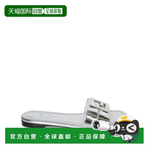 欧洲直邮FENDI 女士凉鞋 8R8554VH6F0QW0 SS2025 白色 Ffold 拖鞋
