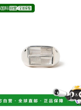 1h可退 日本直邮Demi-Luxe BEAMS 女士 灰光石×白蝶贝×水晶 双