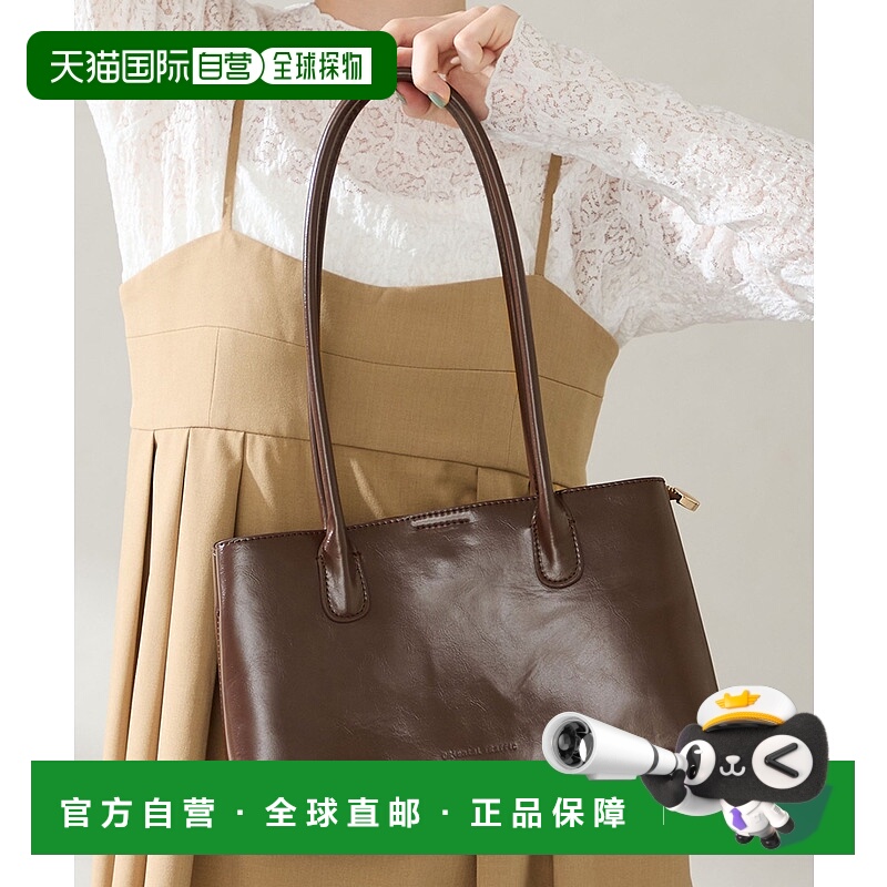 1h可退 日本直邮ORiental TRaffic 女装 长手柄单肩包 简约设计