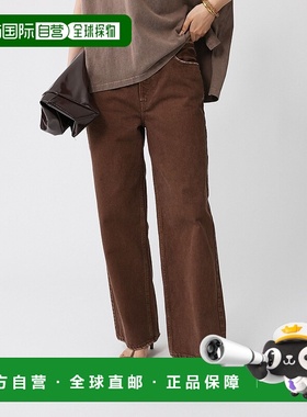 1h可退 日本直邮upper hights 女士 高腰直筒牛仔裤 自然复古感