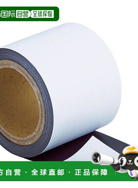 【日本直邮】Trusco中山彩色磁吸条0.4x100mmx10m白色 TCMR-04-10