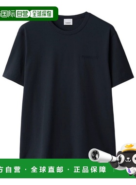 1h可退 香港直邮burberry 男士 上装T恤短袖博柏利刺绣