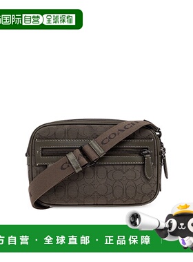 香港直邮COACH 男士单肩包 CBF210RM3 AW2025 绿色 Shoulder bag