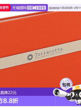 【日本直邮】Terracotta 仲林 / 袖珍相册 / 2L 尺寸风景 / 红色